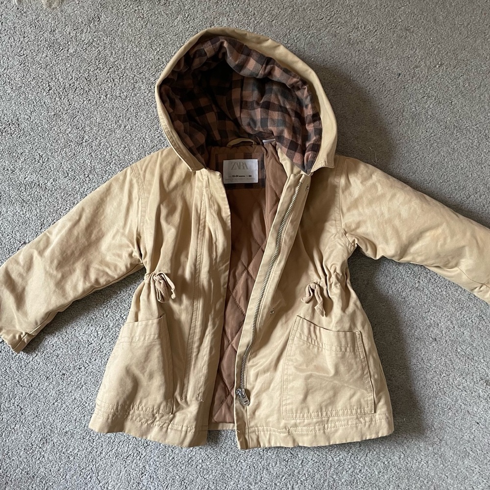 Zara kids lined jacket